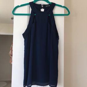 Fab’rik navy tank top, size S.